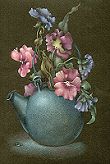 Teapot Pansies EPacket