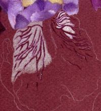 first stage photo of front Iris petal