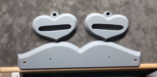 Peggy Stogdill Towel Holder Wood