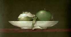 FREE! Apples in a Bowl Colored Pencil Tutorial
