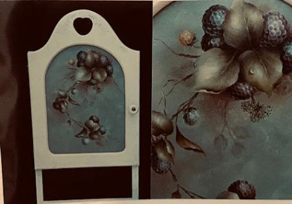Pastel Blackberries by Peggy Stogdill