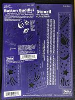 Button Buddies Self Adhesive Stencils