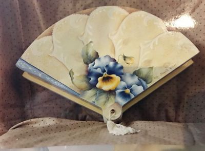 FANciful Pansies by Peggy Stogdill