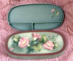 Morning Glories by Peggy Stogdill