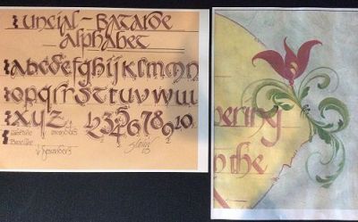 Artful Design & Lettering on Walls - Debbie Slavin